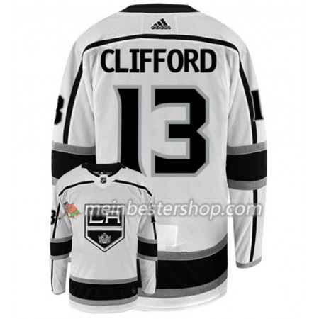 Los Angeles Kings KYLE CLIFFORD 13 Adidas Weiß Trikot Authentic - Herren